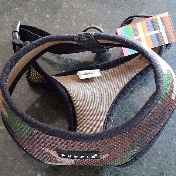 PUPPIA camo dog harness/collar - Picture 3 of 4
